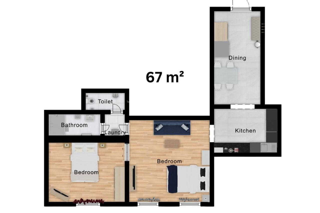 Apartment Korina - City Center Ζάγκρεμπ Εξωτερικό φωτογραφία